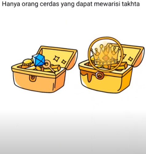 Hanya Orang Cerdas yang Dapat Mewarisi Tahta Hanya Orang Cerdas yang Dapat Mewarisi Tahta